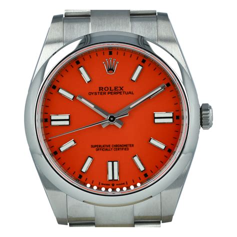 rolex oyster coral